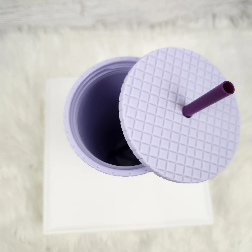 Starbucks Lavender Matte Grid Venti Tumbler 24oz